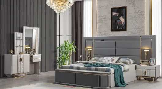 Product img 2, Atlantis 6 Kapaklı Yatak Odası Takımı